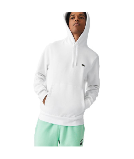 Sweatshirt com capuz Lacoste Sweatshirt branca Homem