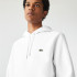 Sweatshirt com capuz Lacoste Sweatshirt branca Homem