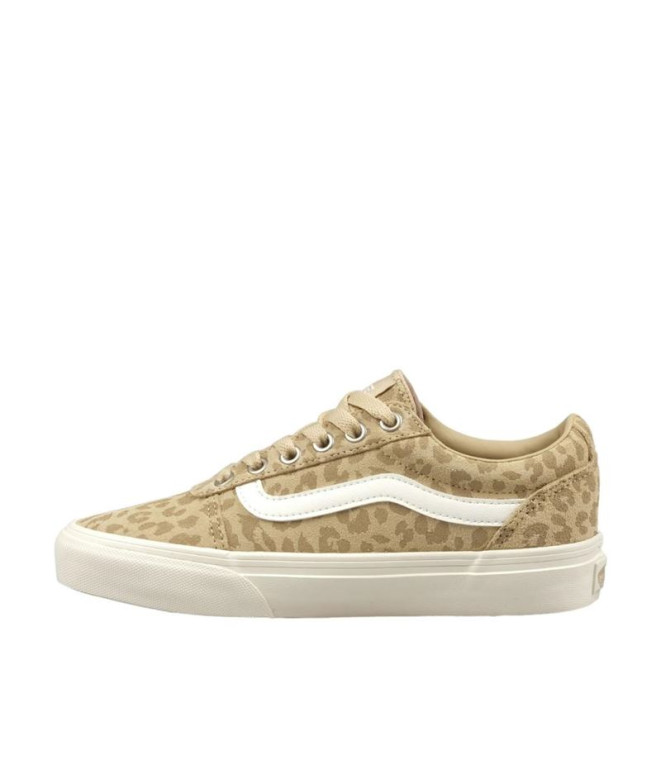 Sapatilhas Vans Ward Sued Beige Infantil