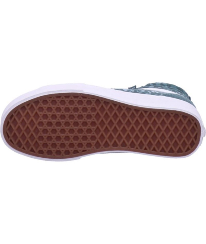 Vans Filmore Hi Sued Green Chaussures pour femmes