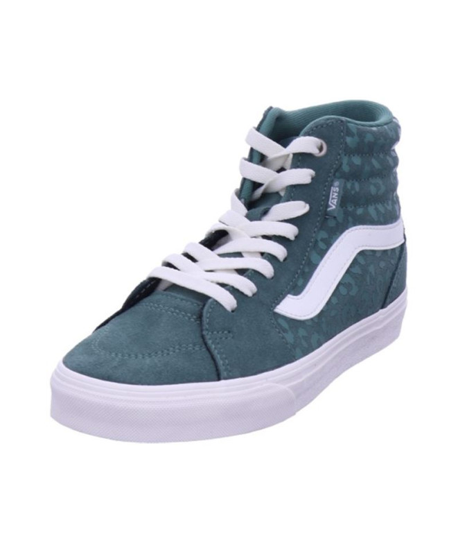 Vans Filmore Hi Sued Green Chaussures pour femmes
