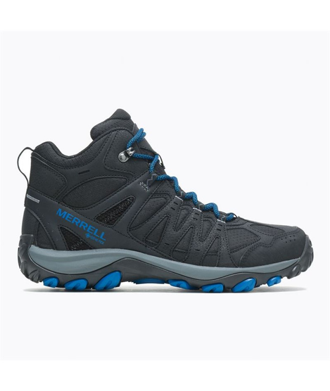 Botas de montanha Accentor Sport 3 Mid Gore-Tex preto-azul Hombe