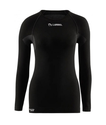 Camiseta de trail Lurbel Alaska Long Sleeves preto Mulher