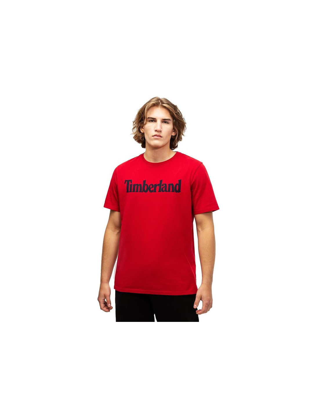 ᐈ Camiseta Timberland Kennebec Linear rojo Hombre – Atmosfera