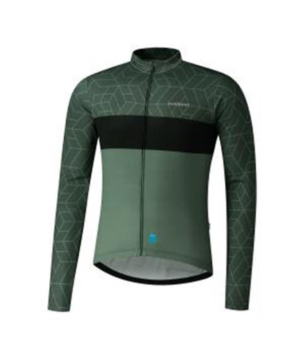 Casaco de Ciclismo Shimano Vertex Printed Verde