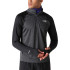 Camiseta running The North Face de 1-4 Zip Run preto Homem