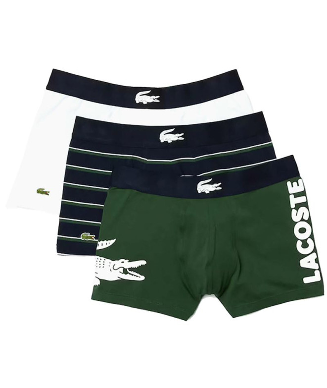 Lot de 3 slips extensibles pour hommes Lacoste 