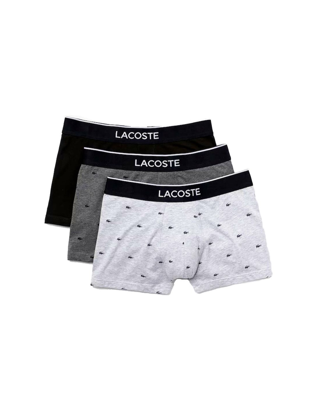 Mini-croc boxer briefs 3-pack, Lacoste