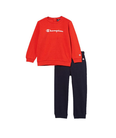 Conjunto Champion naranja Bebé