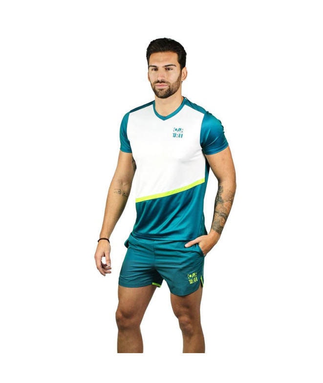 Camisa Padel Cartri Sebak verde Homem