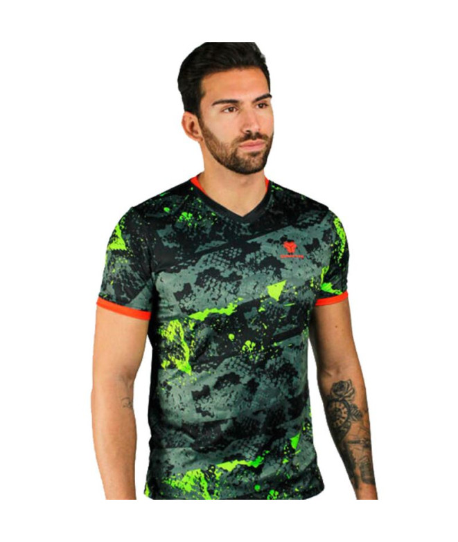 Padel chemise Castri Cobra noir Homme