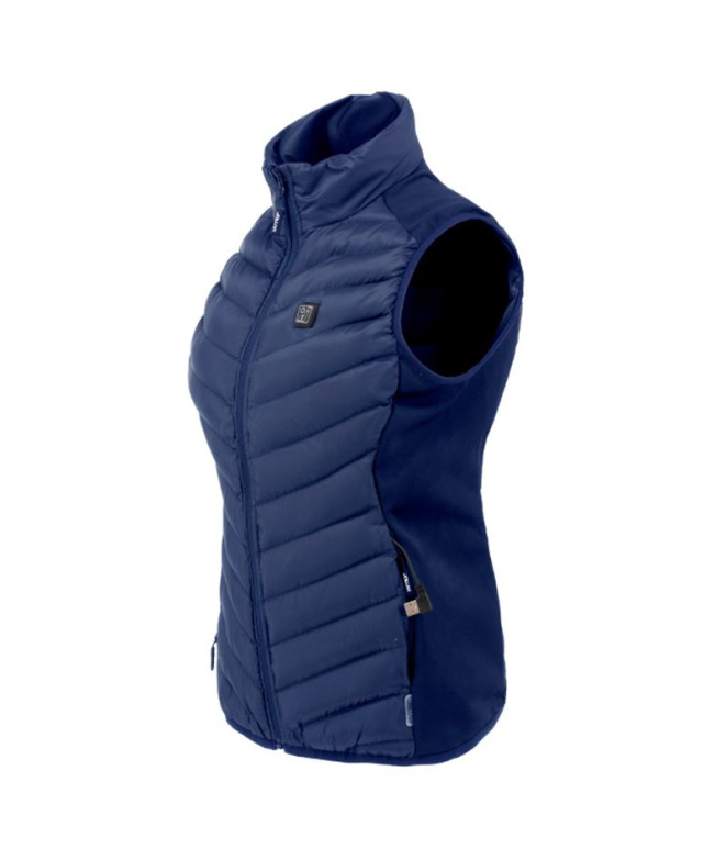 Gilet Joluvi Bleu chaleur Femme