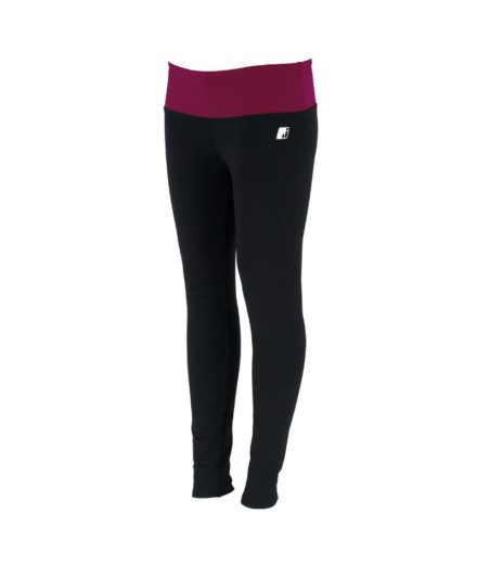 Collants Joluvi long Fit-Plex noir violet Femme