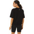 T-shirt de fitness Asics Tiger preto Mulher