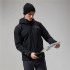 Casaco de montanha Berghaus Kember Vented Shell preto Homem