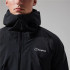 Casaco de montanha Berghaus Kember Vented Shell preto Homem