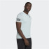 T-shirt adidas Club Tennis 3-Stripes azul para homem