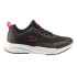 Ténis Running John Ronel preto Mulher
