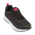 Ténis Running John Ronel preto Mulher