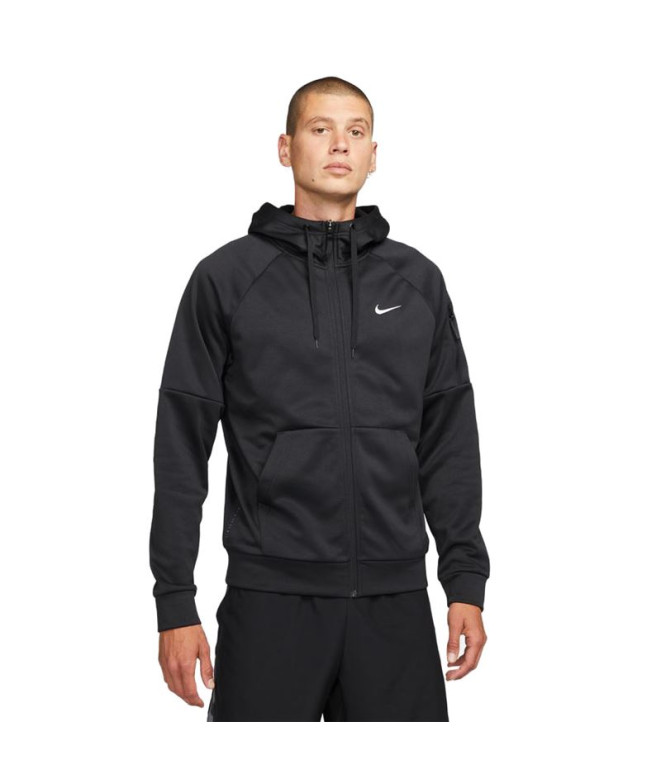 Casaco de treino Nike Therma-FIT preto Homem