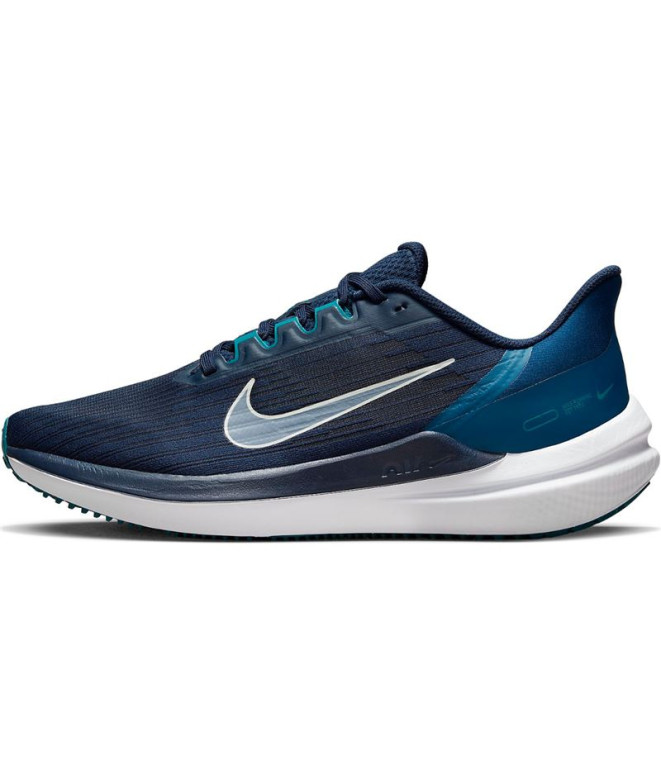 Chaussures de running Nike Air Winflo 9 Hommes Bleu