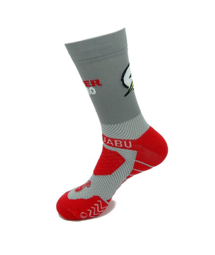 Chaussettes de running Kamuabu uper Hero Grey Unisex 2