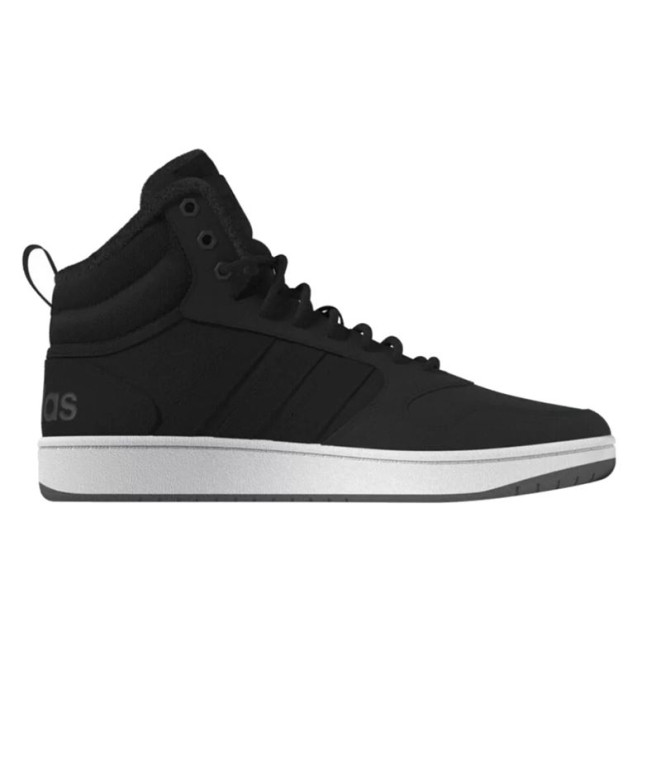 Sapatilhas adidas Basquetebol Hoops 3.0 Mid Classic Lining Winteriz Preto Homem