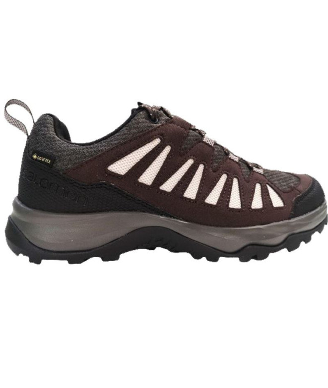 Chaussures de trail Salomon Eos Gore-Tex marron Femmes