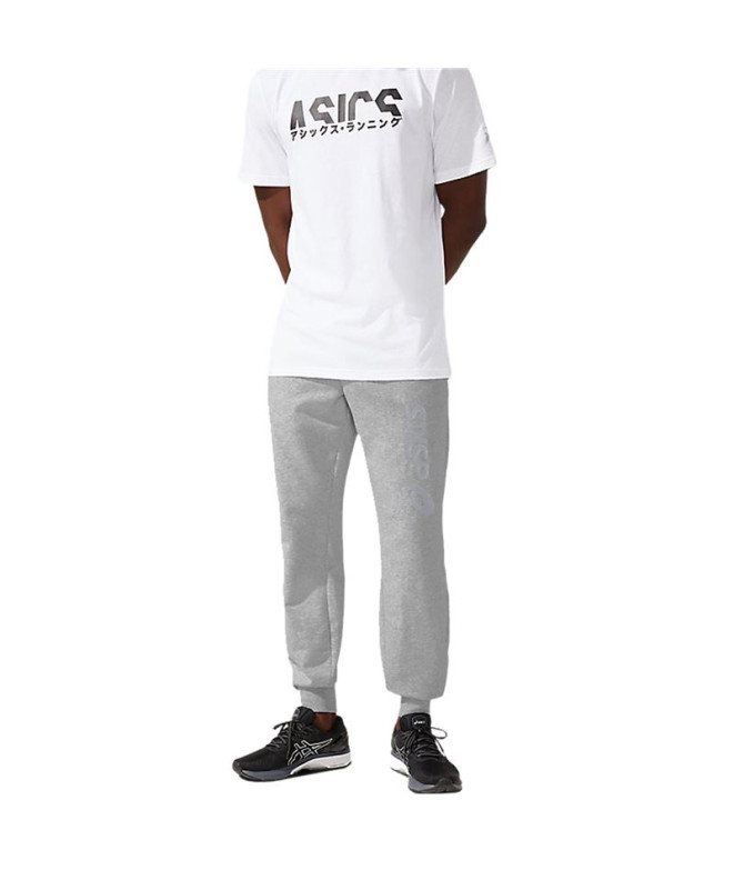 Pantalones de training Asics Big Logo Sweat gris Hombre