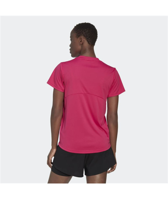 T-shirt adidas Designe 2 Move Logo fúcsia...
