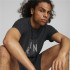 T-shirt Running com logótipo Puma Performace Preto para homem