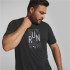 T-shirt Running com logótipo Puma Performace Preto para homem