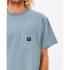 T-shirt Rip Curl Pocket Quality Surf Products azul Homem