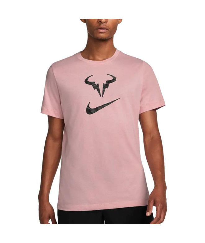 Camiseta de tenis Nike Court Dri-FIT Rafa blanco hombre