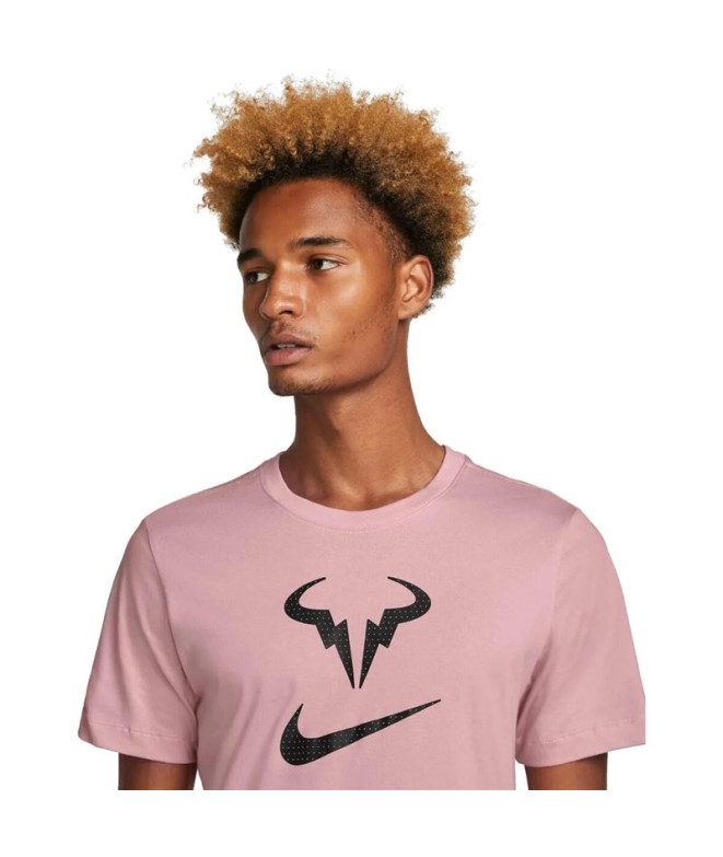 T-shirt tennis Nike Court en Dri-FIT Rafa blanc...