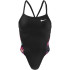 Calções de banho Nike Fato de banho preto para mulher Fastback