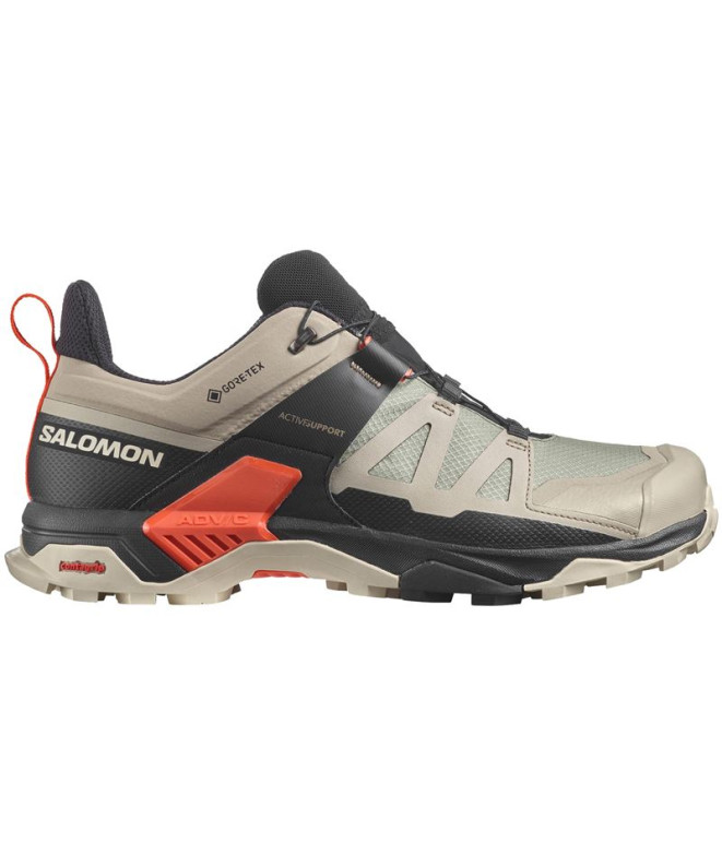 Chaussures de trail Salomon X Ultra 4 Gore-Tex gris Homme