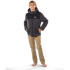 Chaqueta Rip Curl Ridge negro Hombre