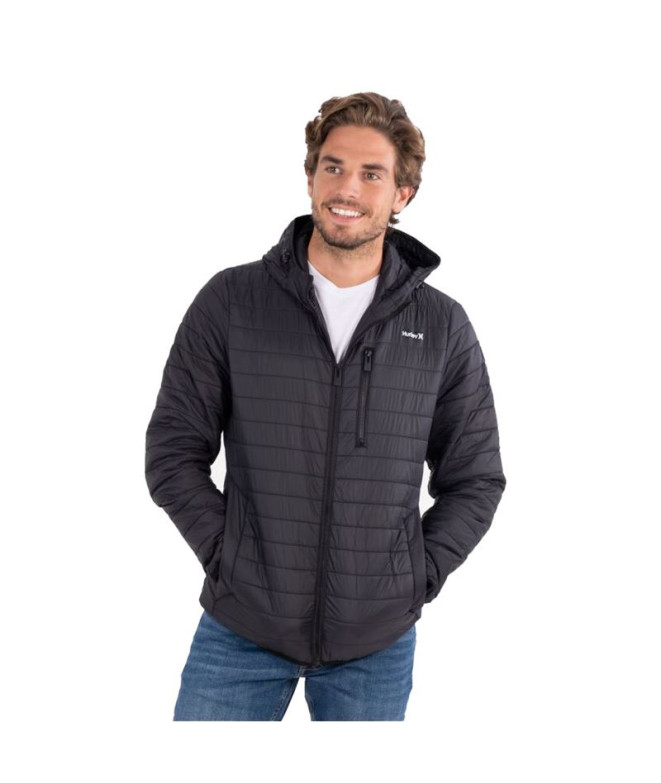 Hurley Balsam Quilted Packable Jacket noir Homme