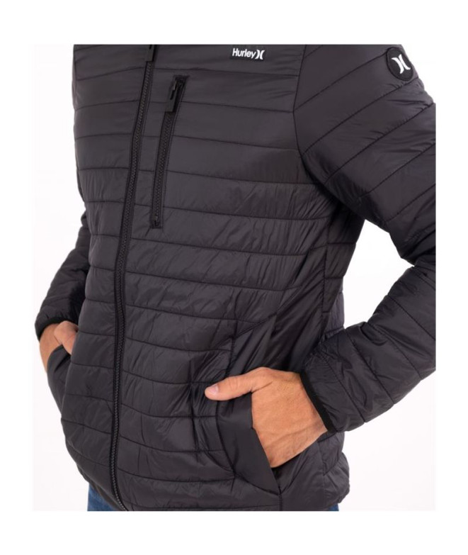 Hurley Balsam Quilted Packable Jacket noir Homme