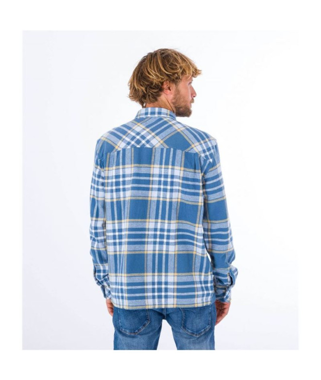Chemise Hommes Hurley Santa Cruz Bleu