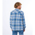 Camisa Hurley Santa Cruz para homem Azul