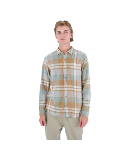 Camisa Hurley Portland Organic Dorado Hombre