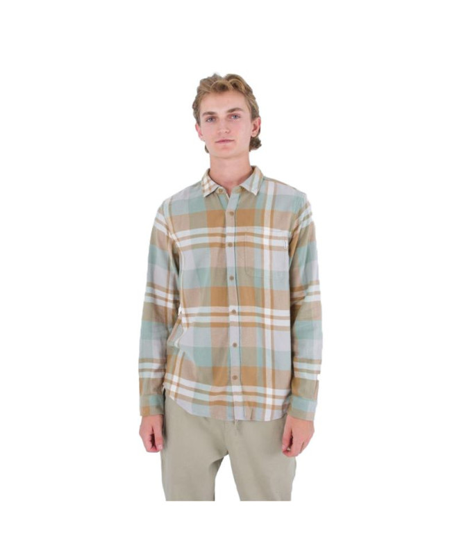 Hurley Chemise Portland Organic Hommes Or