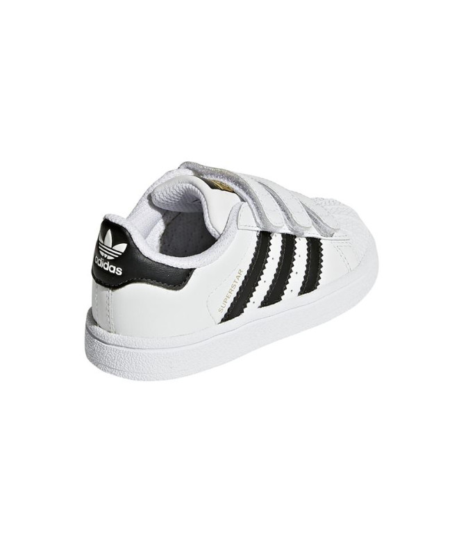 Chaussures adidas Superstar blanc Bébé