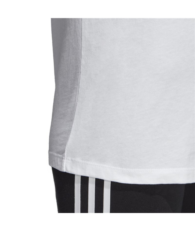 T-shirt adidas Originals 3 Stripes blanc Femme