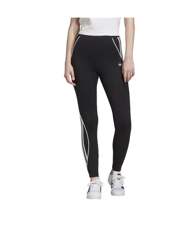 Collants adidas 3 Stripes black Women