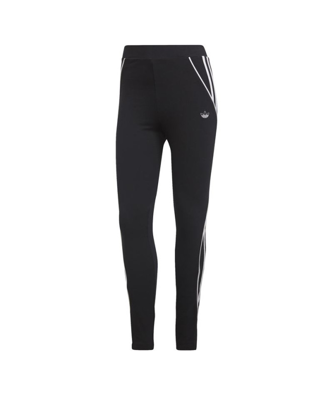 Mallas adidas 3 Stripes negro Mujer