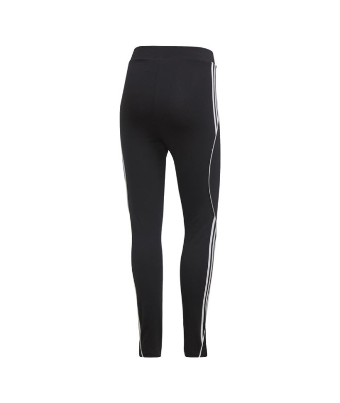 Mallas adidas 3 Stripes negro Mujer