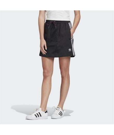 Falda adidas 3 Stripes negro Mujer